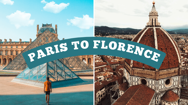 How to get from Paris to Florence by train.