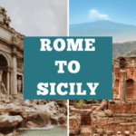 This article describes the route from Rome to Sicily by train.