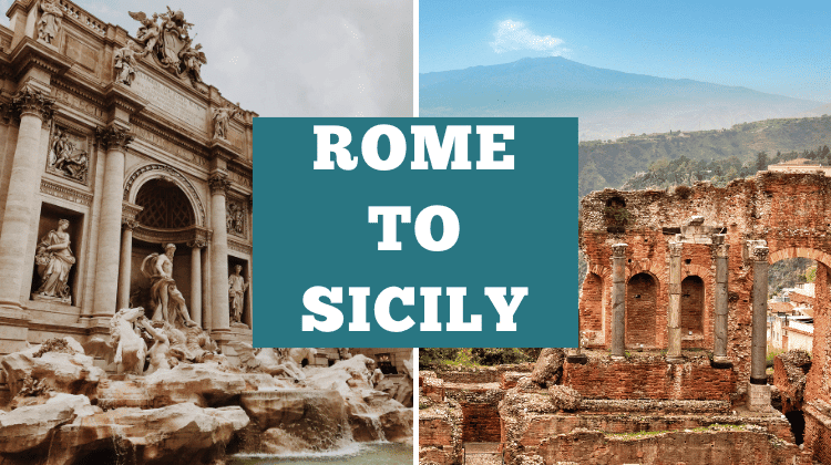 This article describes the route from Rome to Sicily by train.