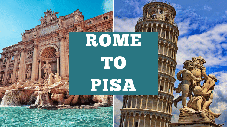 This article covers how to take the train from Rome to Pisa, Italy.