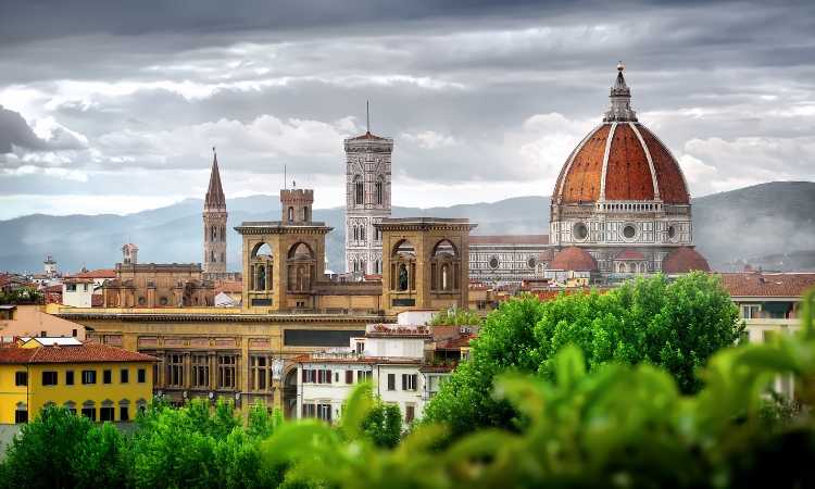 Florence, Italy is a magical overnight destination when traveling from Paris to Rome by train.