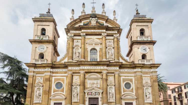 Touring the Cathedral of San Pietro (pictured) is a highlight of any trip to Frascati.