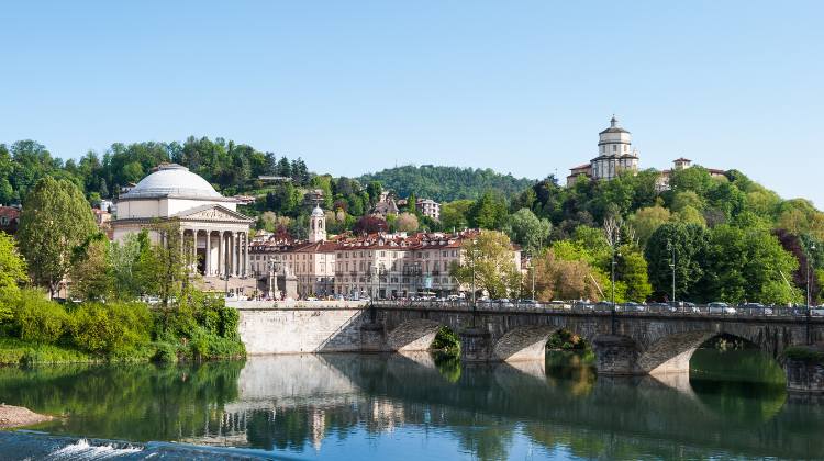 Consider lunch or an overnight in Turin when traveling from Paris to Rome by train.